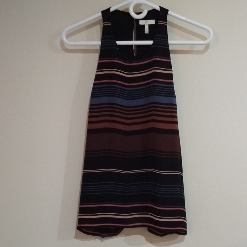 ! A5 Joie XS striped lined tank